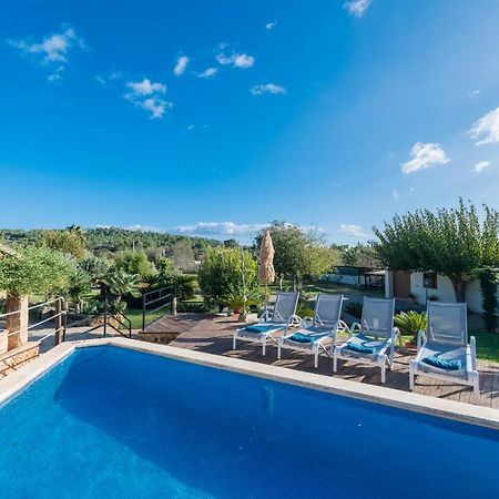 Villa Can Pau, Pool And Garden Close To The Beach 阿尔库迪亚港 外观 照片