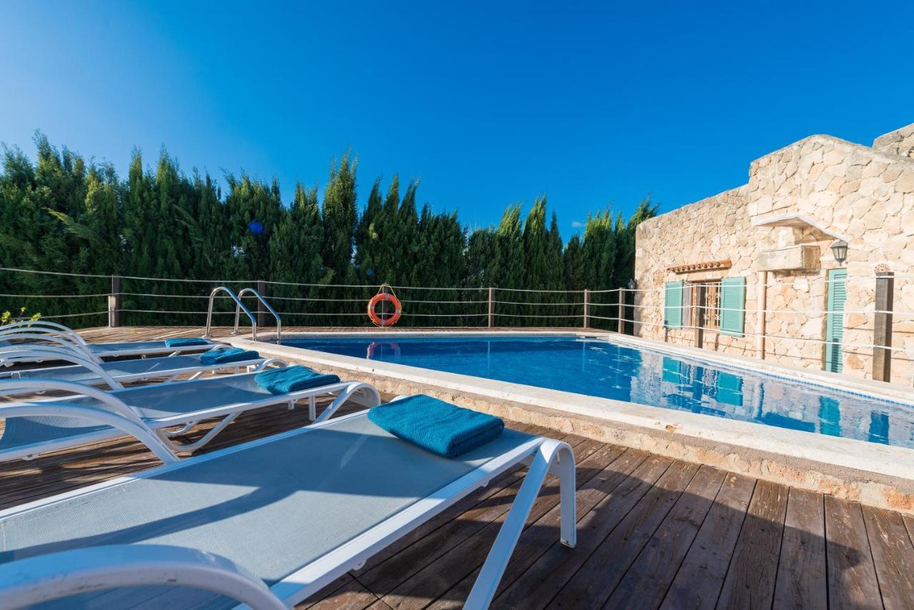 Villa Can Pau, Pool And Garden Close To The Beach 阿尔库迪亚港 外观 照片