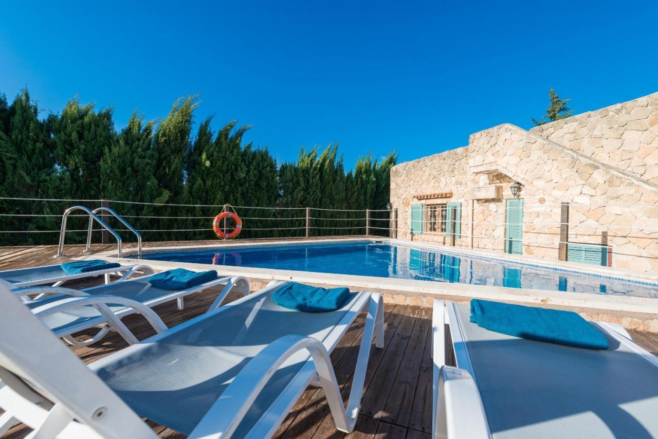 Villa Can Pau, Pool And Garden Close To The Beach 阿尔库迪亚港 外观 照片